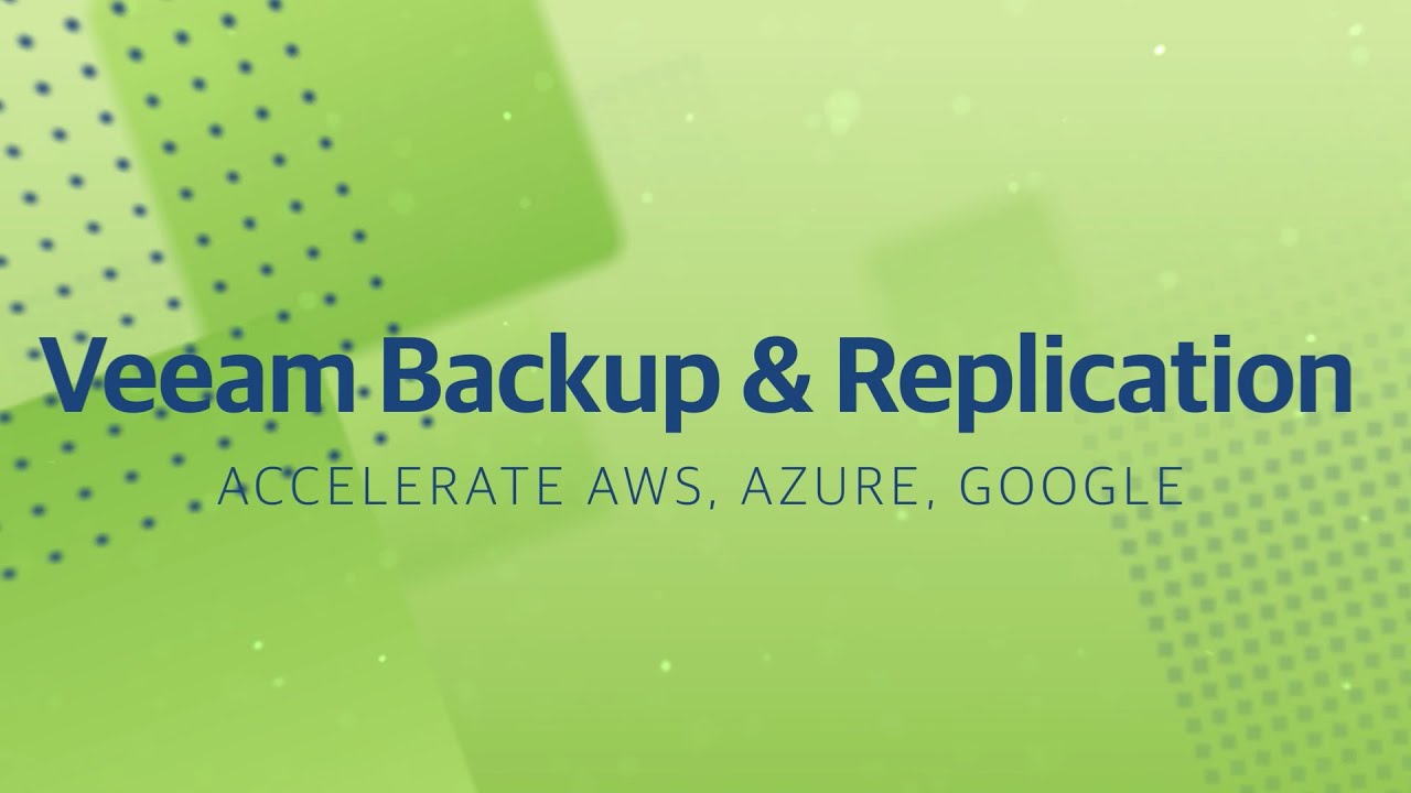 Veeam Backup & Replication v11a Demo Video — Cloud Updates video