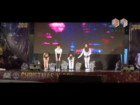 181209 QR Dance Team - Mr. Chu + Whistle + BBHMM (BLACKPINK Remix) @ Christmas K-Pop Event 2018