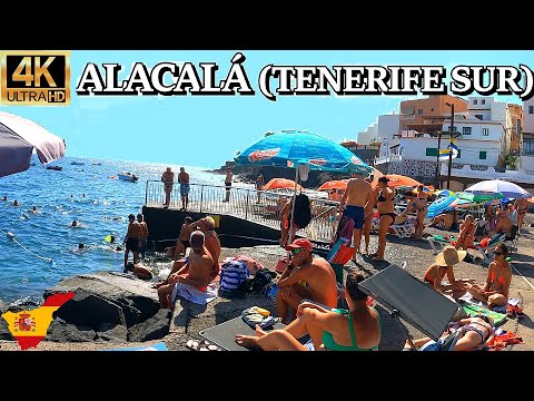TENERIFE - ALCALÁ | Places full of People Enjoying the Fabulous Weather 🌞 4K Walk ● Summer 2023