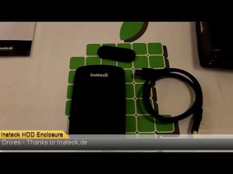 [BYA VideoReview] Inateck 2.5" USB 3.0 Portable HDD Enclosure - English Version