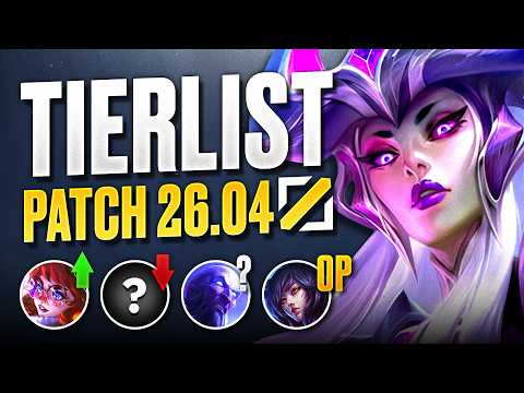 SYNDRA IS DEAD?! Patch 26.04, Midlane TIERLIST - New Meta League of Legends