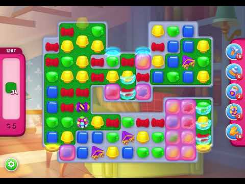 Homescapes Level 1287 Super Hard NO BOOSTERS