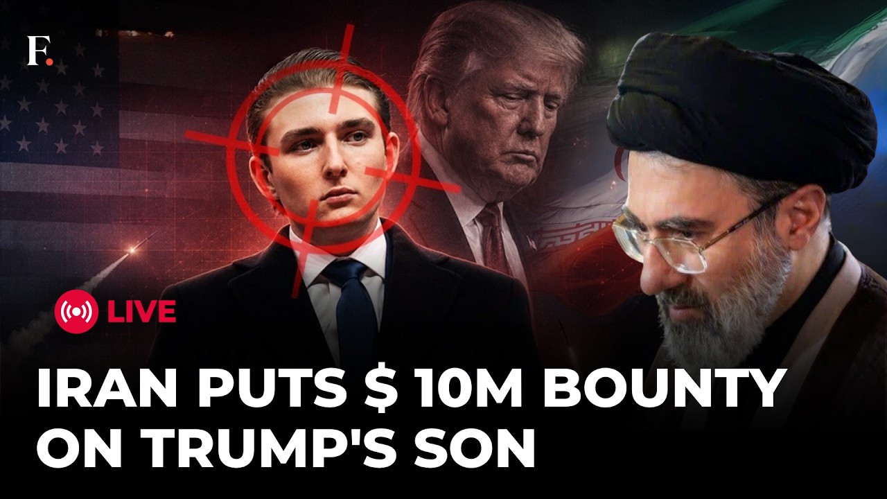Iran Targets 20-Year-Old Barron Trump? $10M Reward Sparks Security Alarm | US IRAN WAR LIVE