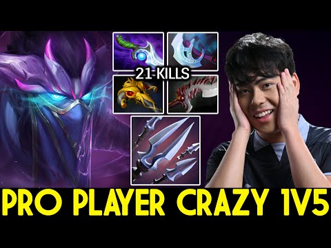 ANA [Riki] Pro Player Epic 1v5 Comeback Hard Game 7.25 Dota 2