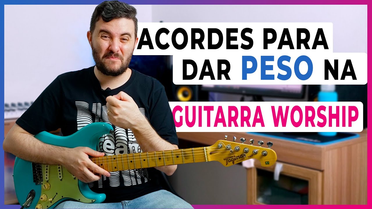 Pare de fazer power chords manjados | Acordes para dar peso na guitarra Worship 🔥🎸