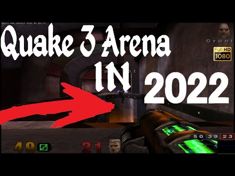Quake 3 Arena HD in 2022 - Is Multiplayer Still Alive? (PC HD) [1080p60FPS]