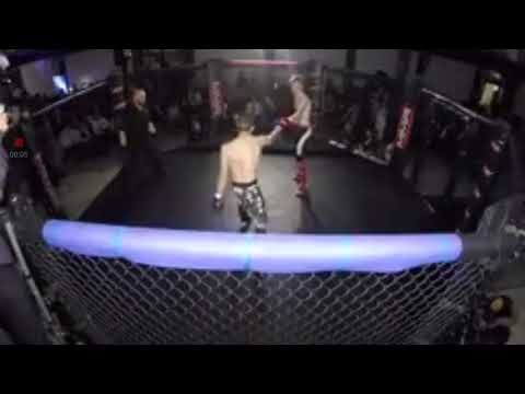 MY STEP DAD WINS A CHARITY MMA EVENT