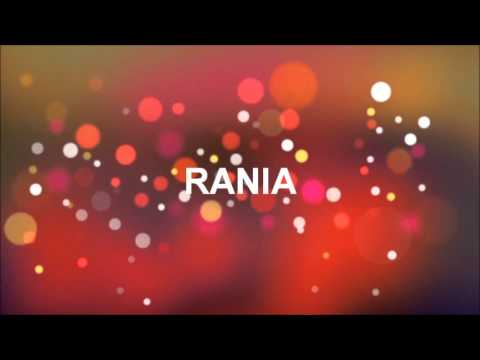 ALLES GUTE ZUM GEBURTSTAG RANIA