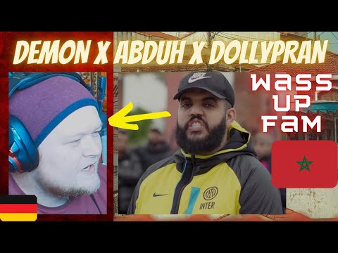 DRILL BUT SLOW | 🇲🇦 Wass Up Fam - Demon x Abduh x Dollypran | GERMAN Rapper reacts