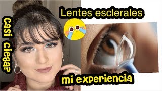 LENTES DE CONTACTO ESCLERALES