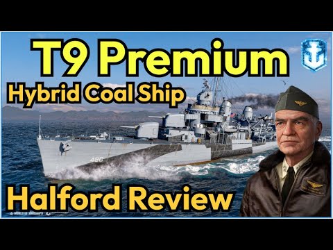 T9 Coal Hybrid Halford Review: Is Carrier Gimmick on Destroyer is Good Enough? | World of Warships