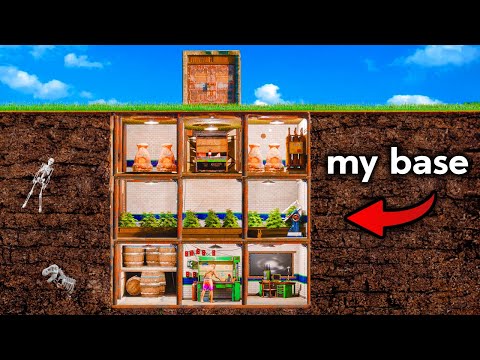 I lived in a SECRET Underground Base...