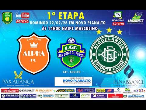 LIGA GOIÁS 2026 -  ALPHA BARRO ALTO X NIQUELÂNDIA EC - MASC