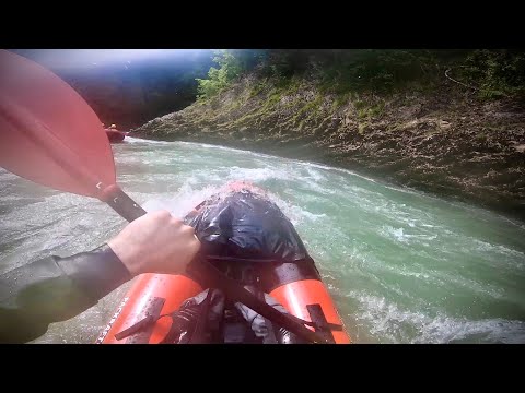Packraft Einsteiger Kurs an der Tiroler Arche mit den Packraftexplorers