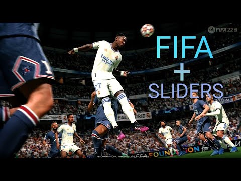 FIFA 22 + Realistic SLIDERS || Full manual compilation. Goals, dribblings, saves, passing, tackling.