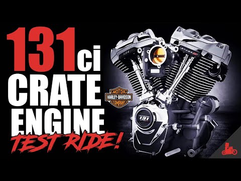 Harley 131ci CRATE ENGINE Stage 4 Test Ride!