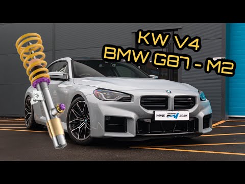 THE NEW M2 G87 - KW V4 COILOVERS - FITTING, SETUP, GEO AND ROAD TEST