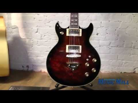 Ibanez AR325QA Artist Electric Guitar - Dark Brown Sunburst image 8