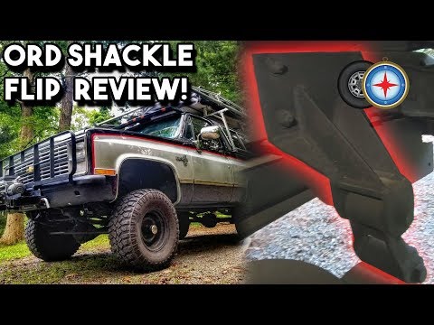 How To Lift A K5 Blazer (ORD Shackle Flip Review) | 73-87 Chevy Truck
