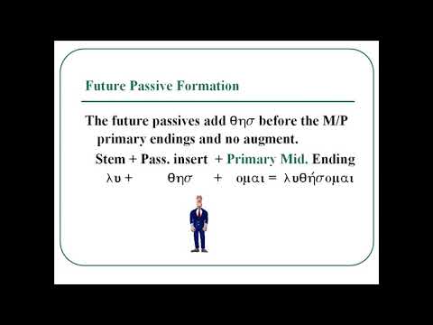 Learn Greek -- Chapter 16 Aorist Passive Verbs