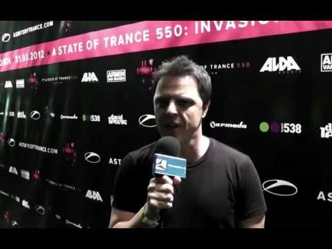 Markus Schulz interview @ ASOT 550, Den Bosch 2012