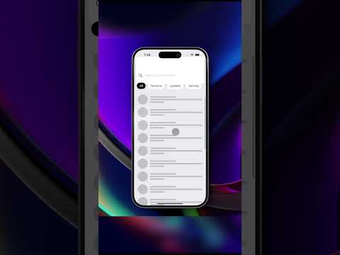 Expandable Search Bar using #swiftui #animation thumbnail