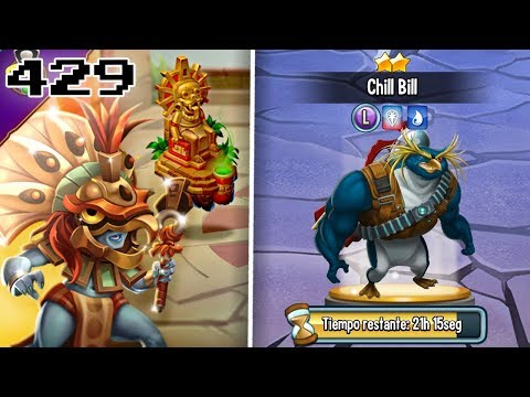 ISLA CORTE DEL EMPERADOR! + RETO CHILL BILL! - Monster Legends #429