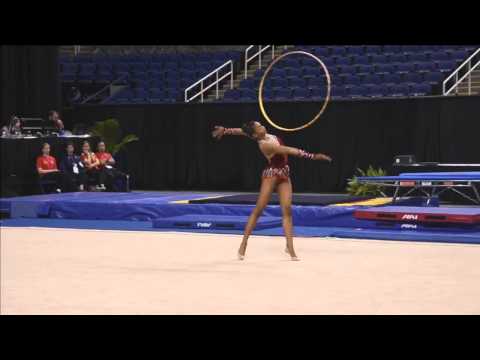 Nastasya Generalova - Hoop - 2015 USA Gymnastics Championships