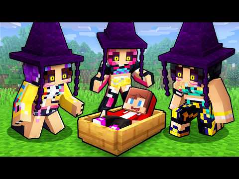 JJ Adopted by K-POP Demon Hunters - Maizen Minecraft Animation