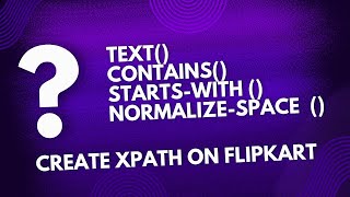 Download the video "Master XPath String Methods: Text, Contains, and Normalize-Space Explained"