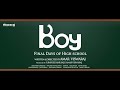 Boy L Official Hindi Treiler L Lakshya Sinha Sahiti L Amar Vishwaraj L Hindi Dubbed