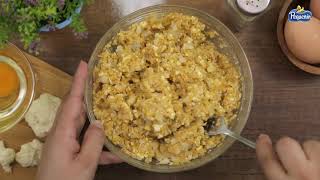 Croquetas de colifror y queso al horno🤩