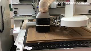 Máy router cnc thay dao tự động Woodmaster