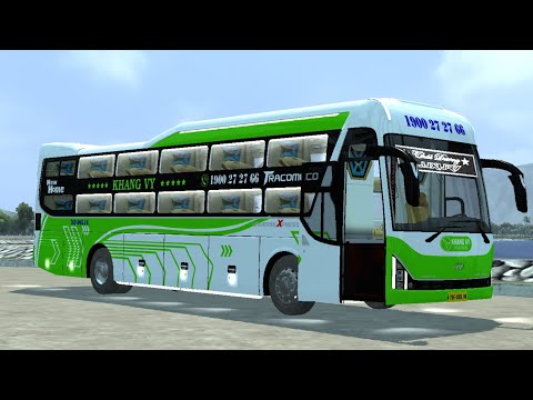 Compartilhe skin Hyundai Tracomeco nhà xe Khang Vy | Bus Slumlator Indonesia