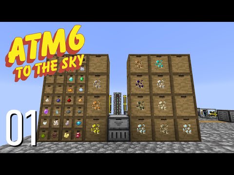 All The Mods 6 To The Sky Episode 1: A Classic Skyblock Start