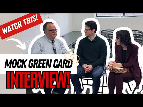 🇺🇸💍  Mock USCIS Interview: Marriage Green Card Q&A + Tips