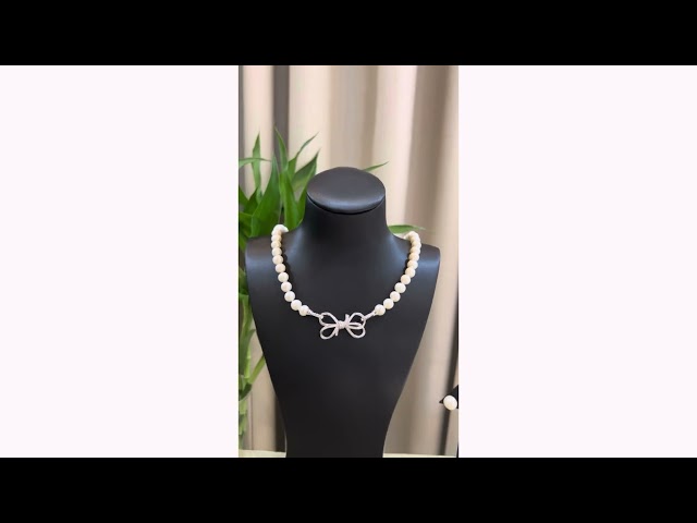 طقم لولو طبيعي زراعي مع فضة جودة عالية