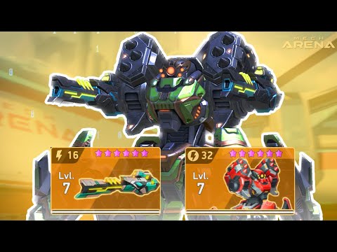 Scorpius Takes Charge with EM Rifle: Thrilling Gameplay | Mech Arena