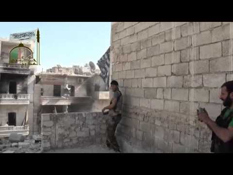 استهداف مقرات النظام بقنابل الفتيل من قبل لواء حلب المدينة