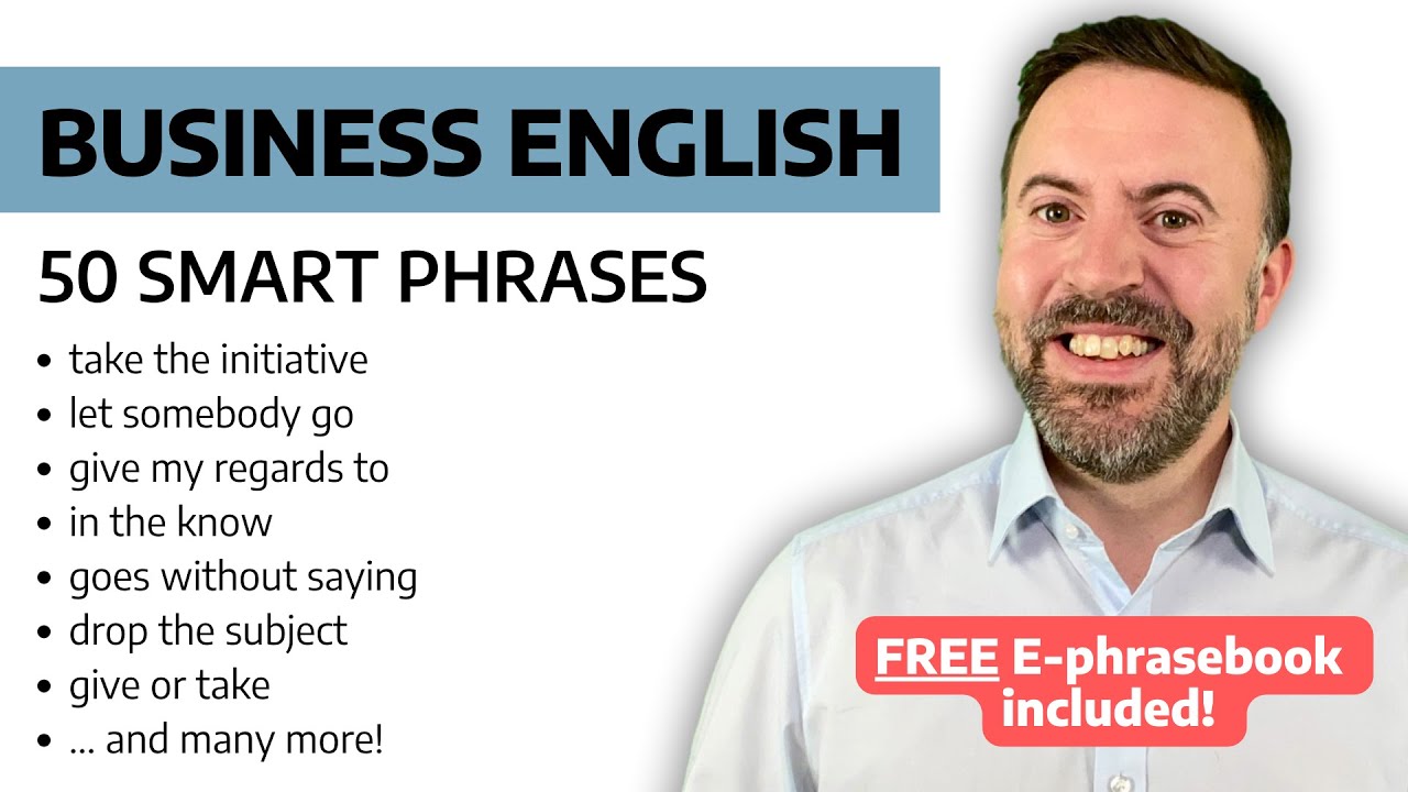 Level Up Your Business English - 50 Smart Phrases (Free E-phrasebook)