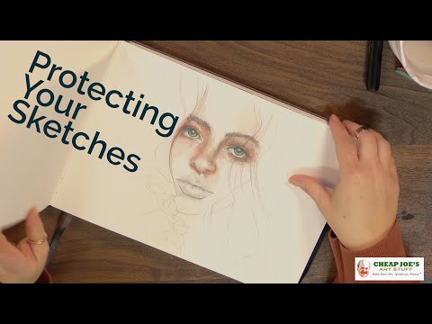 Cheap Joe's 2 Minute Art Tips - Protecting Your Sketches