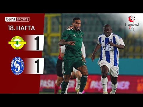 Esenler Erokspor (1-1) Sarıyer | 18. Hafta Maç ÖZETİ | Trendyol 1. Lig - 2025/26