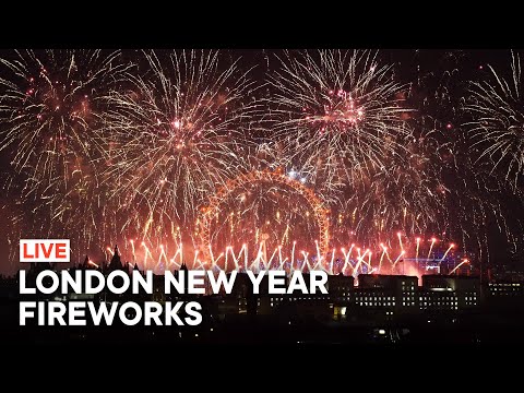 London New Year Live - United Kingdom Fireworks Welcome in 2026