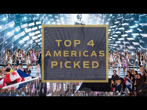 66th MISS UNIVERSE - TOP 4 AMERICAS PICKED! | Miss Universe