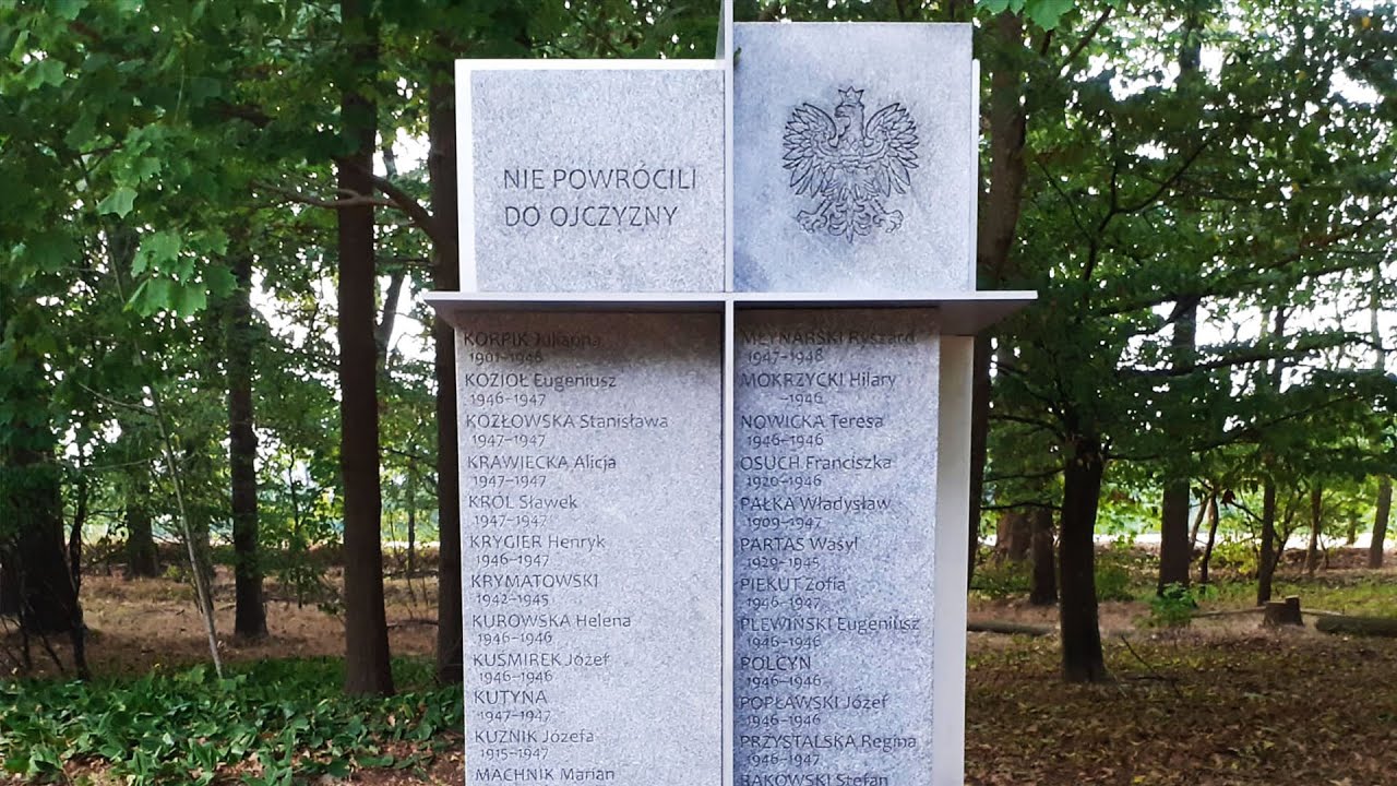 Polska kwatera na cmentarzu Gross Fullen z rewitalizowana Polska kwatera na cmentarzu Gross Fullen z rewitalizowana