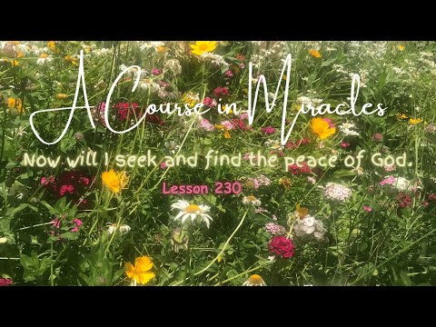 ACIM💫Lesson 230 #acourseinmiracles #acim #sharethekeys