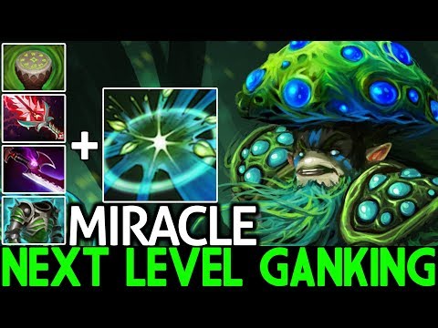 MIRACLE [Natures Prophet] Next Level Ganking 100% Outplayed 7.25 Dota 2