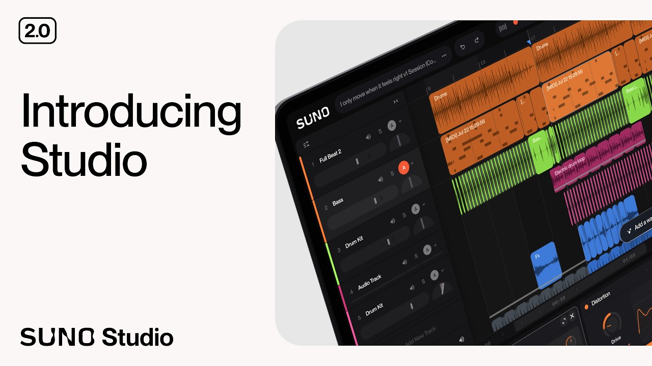 Introducing Suno Studio 2.0 - YouTube
