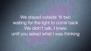 &quot;Remind Me&quot; by Röyksopp LYRICS