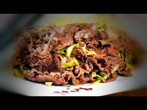 Chinese Cumin Beef (Spicy) Stir Fry (Chinese Style Cooking Recipe)